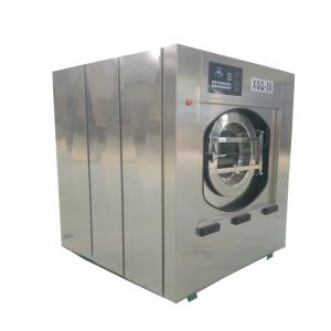 China 100kg SUS304  Front Load Commercial Grade Washing Machine closed structure supplier
