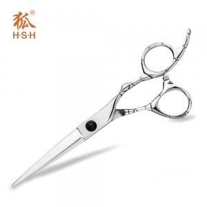 China Stable Hair Salon Shears Sharp Blade Tip Hair Cutting Polishing Surface supplier