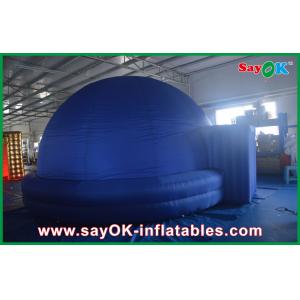 Dia 5m Blue Inflatable Planetarium Dome Tent Watching Movie Use