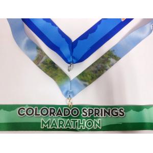 China Neck Ribbons  Sublimated Ribbons ,Marathon ribbon , neck strap , sport ribbon supplier
