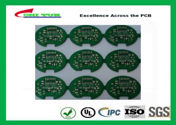 2 Layer Lead Free HASL Custom Printed Circuit Board PCB Material FR4 1.6MM Green