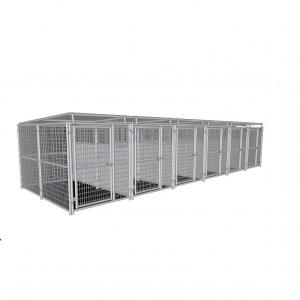 China Stackable Folding Heavy Duty Dog Kennel Large Aluminum supplier