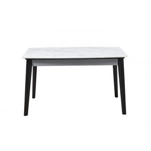 Restaurant Solid Wood Modern Rock Slate Dining Table