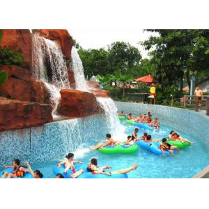 China Theme Park Water Park Lazy River Floating Raft Leisure Pool 2-5m Width supplier