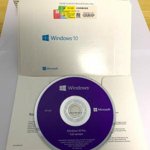Ms Computer Pc System Windows 10 Professional English With DVD Program Pack Oem