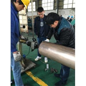 China Beveling Operation Pipe Chamfering Machine 220 - 240V With Electric Drive wholesale