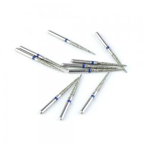 Electroplated SS Handle FG Diamond Burs With Standard Diamond Grits