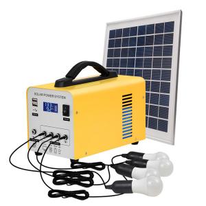 Factory Sales Outdoor Camping RV Fishing Travel Party Outdoor-Working Generator 84W Solar Portable Power Station