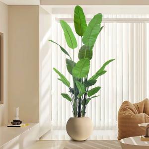 High Quality Artificial Potted Plants 2.5m large indoor bird of paradise plant​  for Indoor Decoration Plant