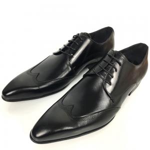 China Europe Size 39 - 47 Men'S Wedding Dress Shoes / Leather Lace Up Brogue Shoes supplier