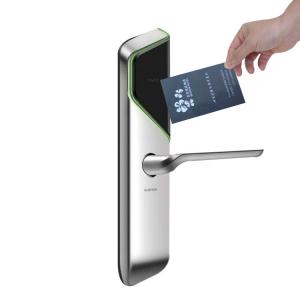 China Aluminum Alloy Smart Hotel Lock  Electronic Key Card Door Locks supplier