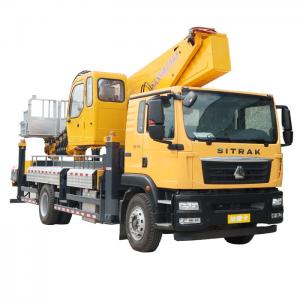 China 50 M Altitude Working Truck The super-large operation platform carries 400 KG (up to 5 people)  can rotate 360° supplier