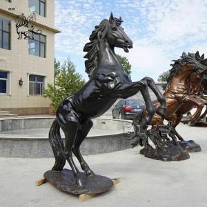 China Bronze Life Size Horse Sculptures Copper Metal Animal Large Garden Statues Custom Outdoor supplier