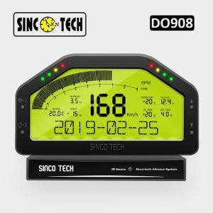 China DO908 Dashboard ABS 16V DC 6.5 Inch Race Car Gauges supplier