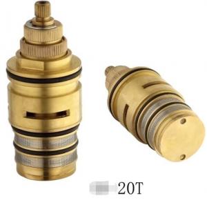 NBR Replacement Brass Thermostatic Valve Cartridge Quick Open