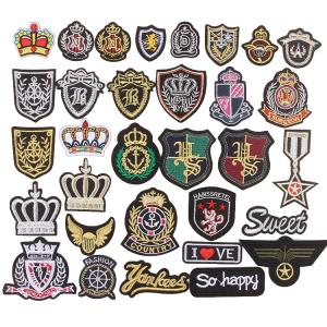 China Custom Embroidered Patches Iron On or Sew On wholesale