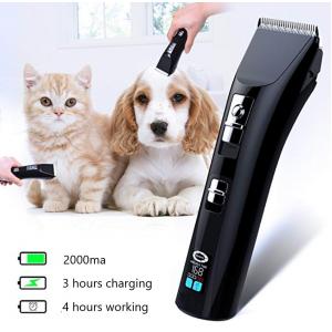 China Cat White 17.8*4.2*3.4cm Pet Hair Clippers supplier