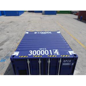 China 10ft Offshore Container Shipping Transportation Corten Steel Customized Color supplier