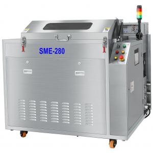 China 900mm long ink printer sgueegee ink and silver residual automatic cleaning machine supplier