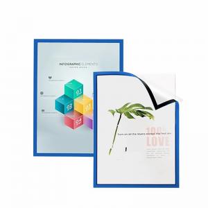 China A3 A4 A5 A6 Magnetic Document Holder For Fridge Multi Colors supplier