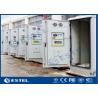 China Floor Mount Outdoor Telecom Equipment Cabinet IP55 AC 220V With Rectifier System wholesale