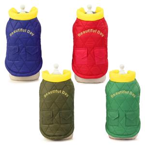 China Cool Pet Apparels Polyester Sport Winter Dog Vest ODM For Cold Weather supplier