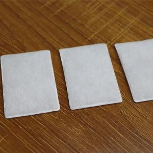 China 35mm x 53mm Square Edge Sealed Initial Efficiency Air Filter Cotton For Ventilator supplier