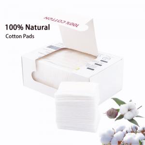 China Organic Pure Facial Cotton Make Up Remover Pads For Daily Skin Care supplier