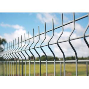 2030mm Tall Q235 3d Welded Wire Fence Green Powder Coated