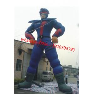 Custom-Made-Superman-Inflatable-Cartoon-Character-for-Show inflatable characters for advertising