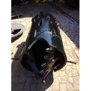 Bore Piling Machine Parts Drilling Bucket 12000mm Centrifugal Open Type Double Boom