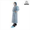 China AAMI Breathable Blue Disposable Isolation Gown Nonwoven For Surgical wholesale