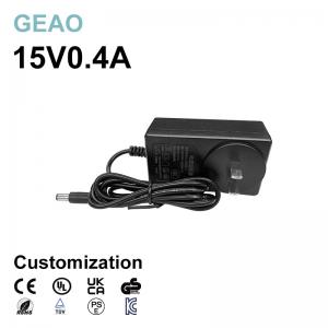 China 15V 0.4A Wall Mount Power Adapters For Factory Router TV Car Cigarette Lighter Christmas Tree supplier