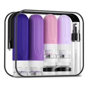 China Foldable Silicone Travel Bottle with Customizable Logo and Easy To Clean Design for Hassle-Free Travel supplier