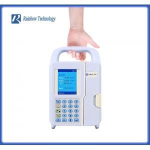 safety Electric Infusion Pump Portable 1.20kg with double bubble alarm