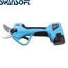 China Swansoft 32mm cordless 16.8V 2.5Ah Garden Pruning Shear for Plant 3.2CM Electric Rechargeable Fruit Branch Scissors wholesale