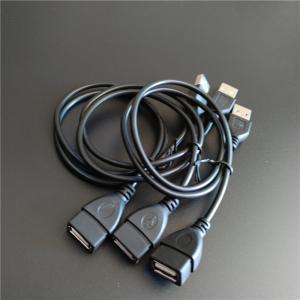 China Electronic USB Cable Assembly , Male To Female USB Extension Cable 15CM Custom supplier