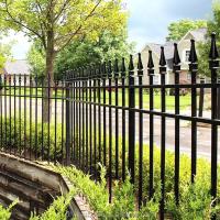 China 5 Foot Wrought Iron Fence And Gates Galvanized on sale