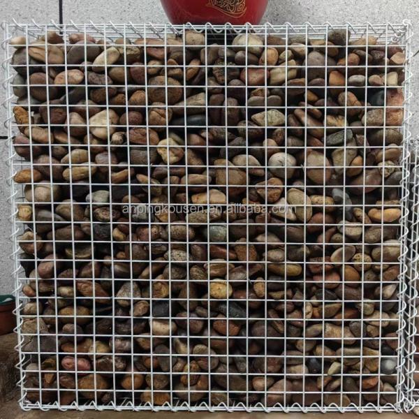 Welded Mesh Gabion Wall in 2mx1mx1m Size for Long Service Life and Conservancy Protect