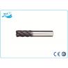 2 Flute Corner Radius End Mill Tungsten Steel for Slotting / Milling / Roughing