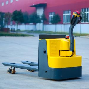 China Economical Small Electric Pallet Jack Safe Reliable Warehouse Tool 1500KG supplier