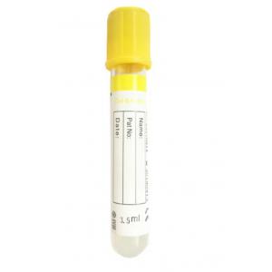 Blood Collection Tube 2ml-8ml Yellow Cap Gel Clot Activator Tube For Blood Collection
