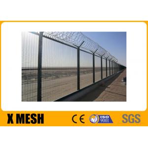 10.5ga Anti Climb Mesh Fence 3"X0.5" Prison Mesh Fencing
