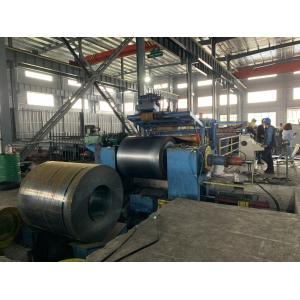 Heavy Hydraulic Decoiler Automatic Steel Coil Slitting Line 3-10mm