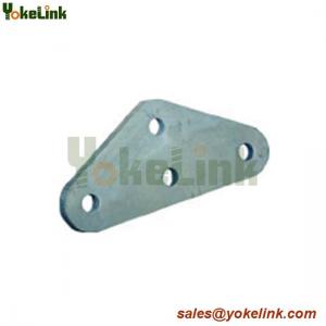 China High quality electrical Power Fitting link plate Strain triangle Yoke Plate wholesale