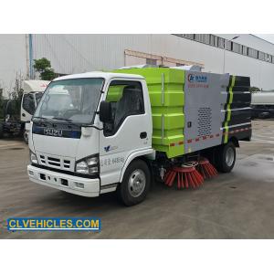 China 130hp 7cbm ISUZU Road Sweeper Truck Water Jetting 15000L 6900mm*220mm0*2670mm supplier