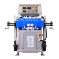 China Two Component Polyurethane Foam Spray Machine Hydraulic PU Paint Machine 15.5KW on sale