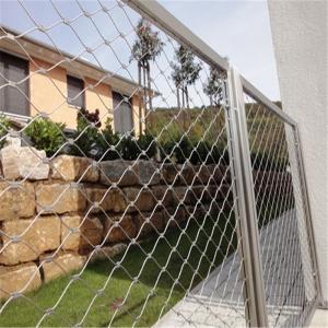 China AISI316 rust-proof x-tend cable wire mesh railing guard supplier