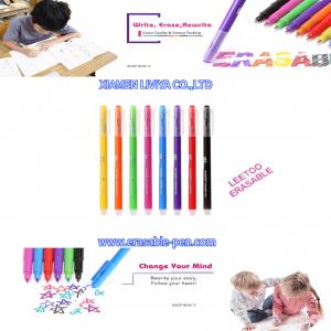 China Nontoxic Disappearing Link 4 Colors Friction Erasable Gel Pens wholesale
