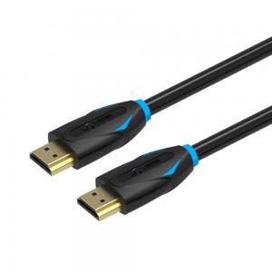 Male To Male Connector 4k 1080p Hdmi Cable Coaxial Type Braid Shielding